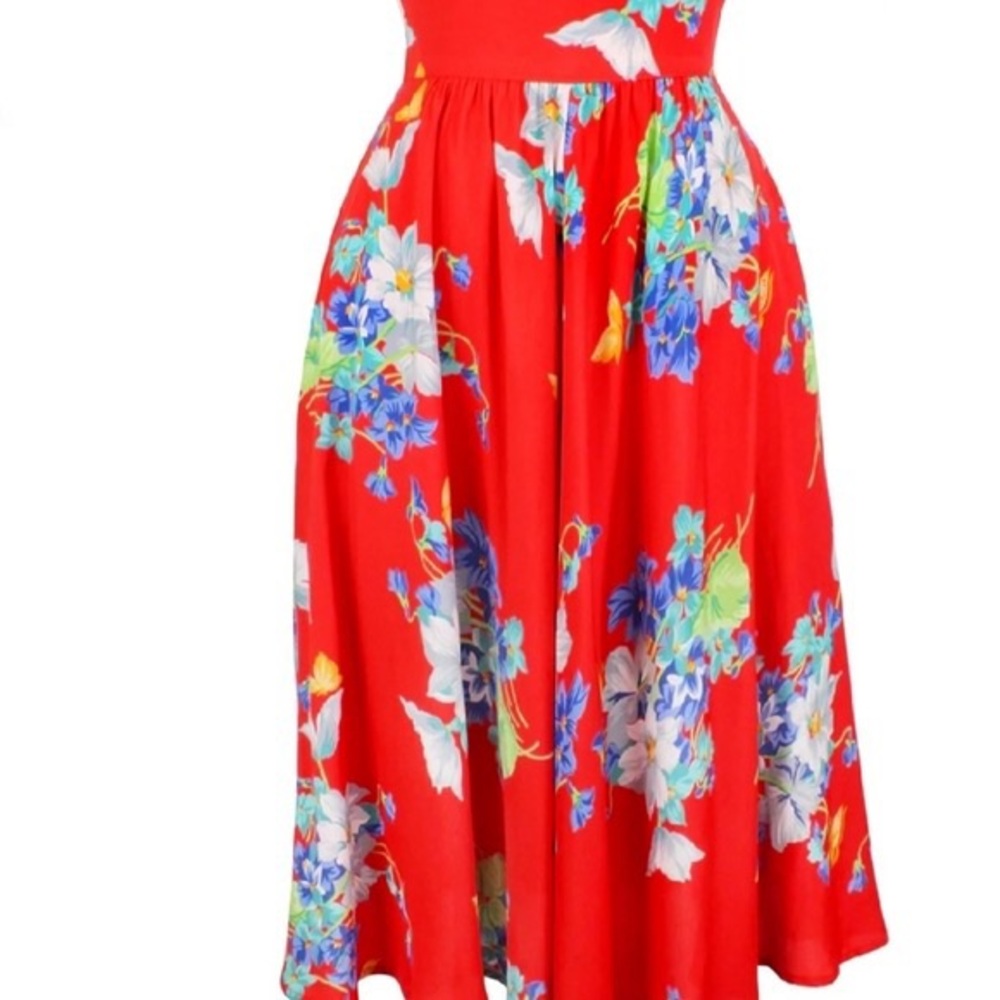 Trashy Diva high waist 40s skirt Butterflies & Begonias